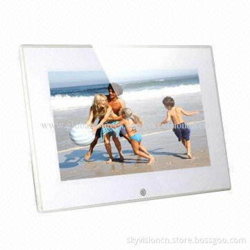 7-inch Digital Photo Frame, Supports 1,080P, Easy to Fix on All Display Shelf